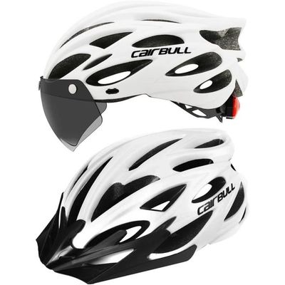 Casque Vélo Adulte Réglable – LED Arrière Rechargeable, 18 Aérations, 57-62cm