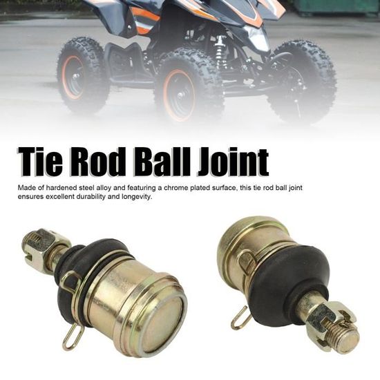 1 Paire Embouts De Rotule De Biellette De Direction – Métal Robuste Pour Quad ATV 50cc 70cc 90cc 110cc 125cc 150cc 200cc 250cc