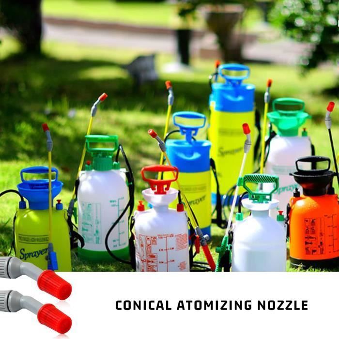 Lot De 6 Buses De Rechange Robustes Avec Brume Et Buses De Pulvérisation En Plastique 28/400 Pour Bouteille Standard De 236,8 G/453,6 G (bleu