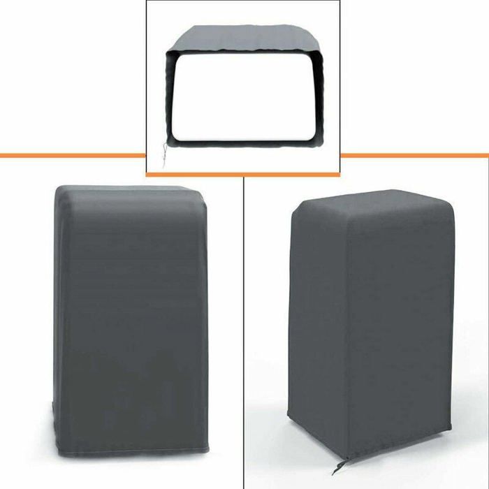 Housse De Protection Universelle Climatiseur Portable Intérieur - Anti-Poussière Tissu Oxford Gris 40x46x75 Cm