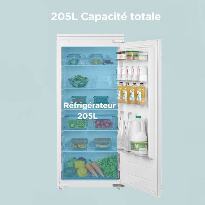 Réfrigérateur 1 porte KLARSTEIN Beersafe 5XL 148L 3 clayettes Noir
