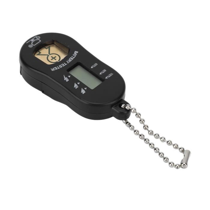 Testeur De Piles Numérique Avec écran LCD - Pour AA, AAA, C, D, 9V Et Piles Bouton