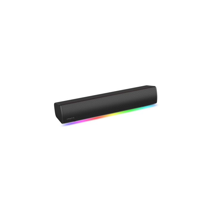 Barre de son de jeu compacte RGB Sound Blaster GS3 avec technologie SuperWide, alimentée par USB, Bluetooth 5.4, port de sortie casque, pour PC et Mac