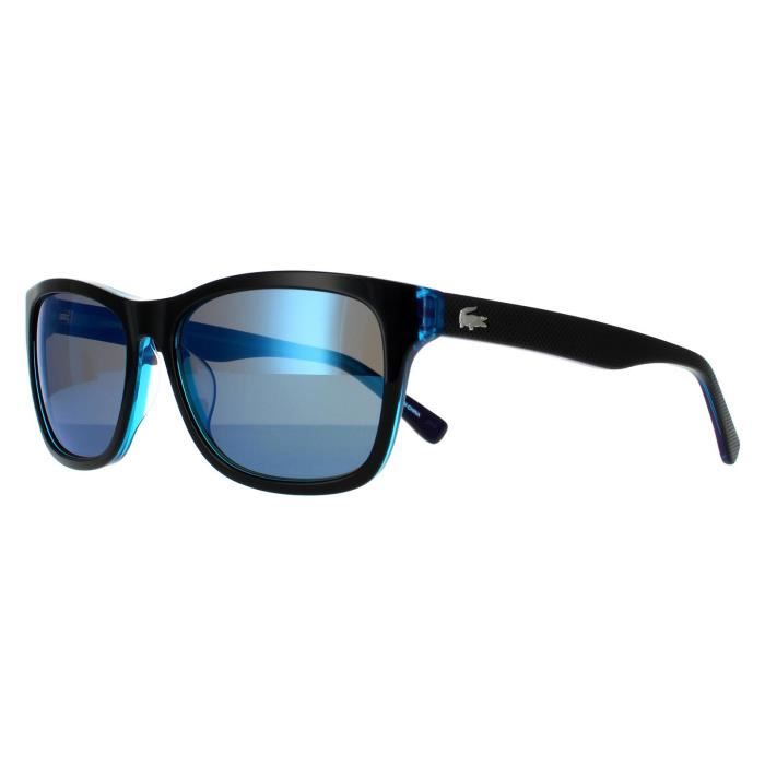 Lunettes de soleil Lacoste L683S 002 Noir Bleu Achat Vente lunettes de soleil Homme Adulte Excellent etat Cdiscount