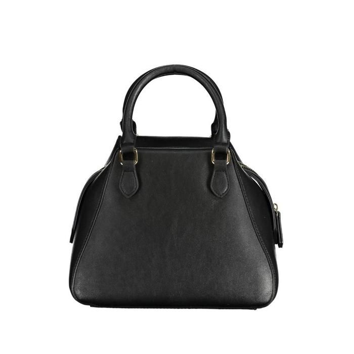 Sac Shopper Valentino 'Mittens' En Polyuréthane Noir - Neuf Avec étiquettes
