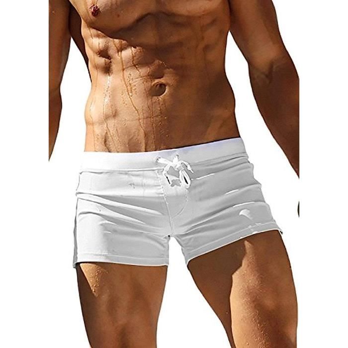 SHORT Maillot de Bain pour Homme Trunks Boxer Shorts Pantalon