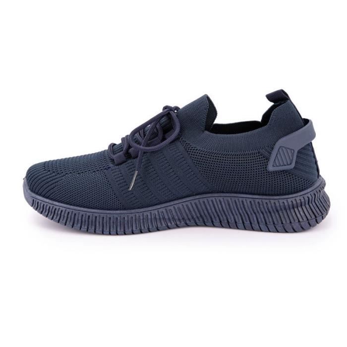 Baskets à Enfiler Pour Homme - Toile Légère, Semelle Antidérapante - Sans Lacets, Confortables - Pour Quotidien, Sport Léger