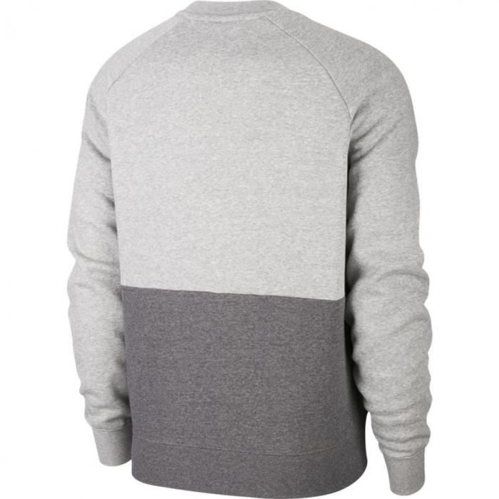 Pull nike outlet gris homme