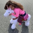 PonyCycle - Porteur Licorne blanche - Vélo équilibre pour les 3 à 5 ans - Jouet plein air-2