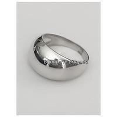 Bague Argent Massif 925 – Jonc Alliance Style Dôme – Taille 52/53