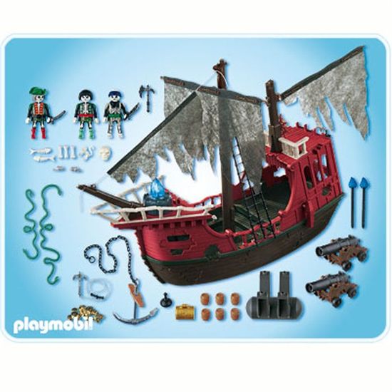 bateau de pirate playmobil