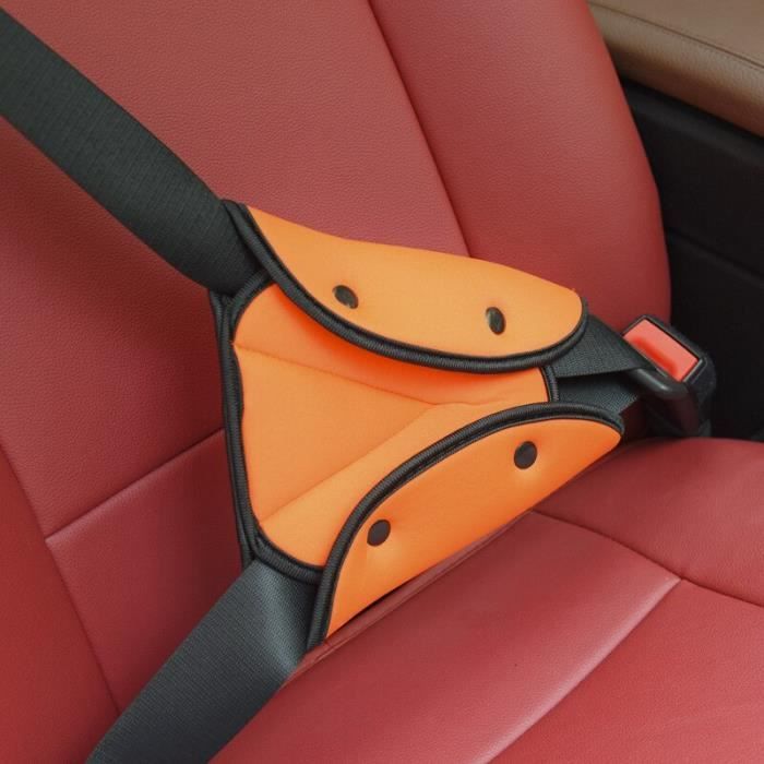 Régleur de ceinture de sécurité pour enfant - Ceinture de sécurité  auxiliaire pour enfants, sangle de positionnement d'épaule et de cou de  voiture
