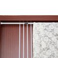 Dioche tringle à rideau Extensible à ressort télescopique douche salle de bains fenêtre rideau rail chargé pôle tige 55-90 cm-3