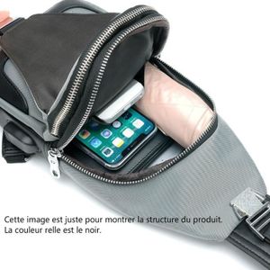 Sac Pectoral Multi-poches 12 Compartiments Sac De Poitrine De