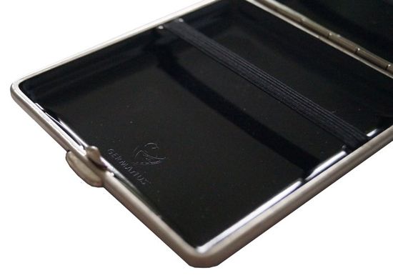 germanus cigarette case Etui a cigarette Germanus Etui a Cigarettes, Fabrique en Allemagne, 85 mm,  Noir