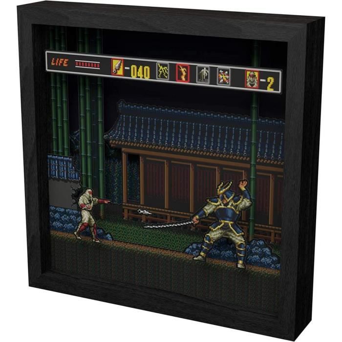 Pixel Frames - Sega - The Revenge of Shinobi - 23x23 cm - Shadow Box ...