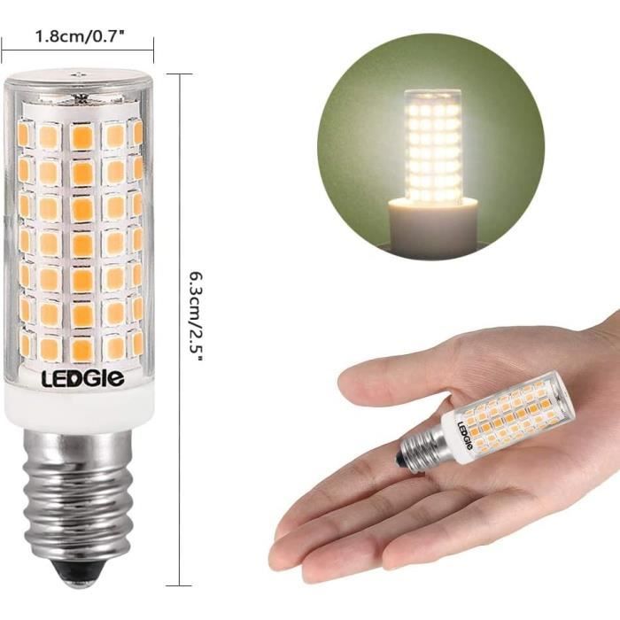Ampoule LED Globe cristal à culot G9 puissance 1.5 watts en 230 volts