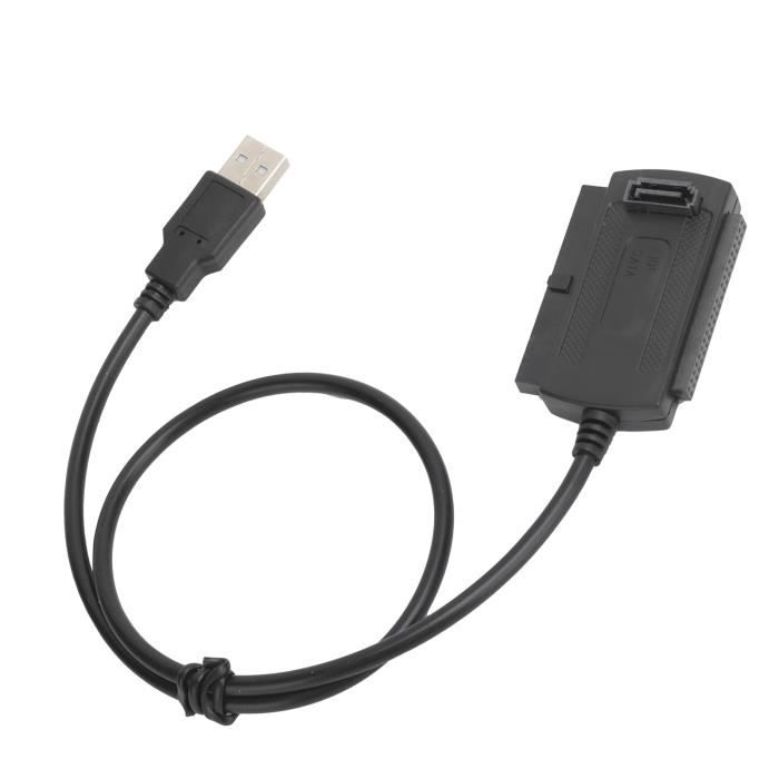 Adaptateur USB 2.0 haut débit vers SATA/IDE