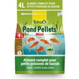 TETRA Aliment complet Pond Pellets Mini en granulés - Pour petit poisson de bassin - 4L-0