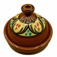 Décor ethnique Tajine Pot en terre Cuite Marocain Plat 30cm 2001211003-0