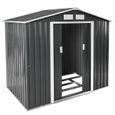 Abris de jardin gris anthracite