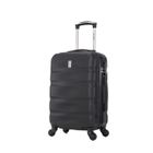 CELIMS FRANCE Valise Cabine 55x35x25cm | Valise CELIMS AeroWave | Ultra-léger | ABS | Cadenas | 4 Roues 360 | Noir