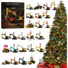 Calendrier De L'Avent 2025 - 24 Mini Engins De Chantier - Cadeau Enfant/adulte Collectionneur - Jouets Construction, Pelleteuse, Machines - 14