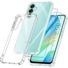 Coque de Protection - BOOLING - pour Samsung Galaxy A16 - TPU Antichoc - 2 Verres Trempés - Transparent