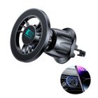 KINGCENTON - Support téléphone voiture aimanté - fixation sur grille d'aération - compatible Magsafe iPhone15/14 et Samsung