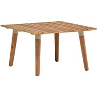 Table basse de jardin 60x60x36 cm Bois solide d'acacia ✿ 19604--LEB