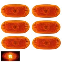 2 Feux De Gabarit Latéraux Orange Pour Mercedes Sprinter W906 - Compatible A0038202956, étanches, Résistants Aux UV