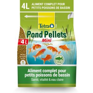 CROQUETTES TETRA Aliment complet Pond Pellets Mini en granulé