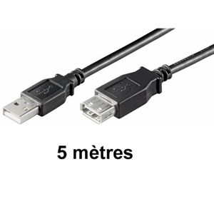 Rallonge USB 2.0 micro-B / A OTG, 0,5m