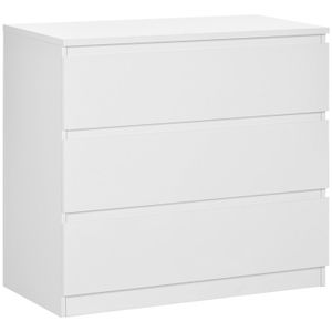 Commode blanche avec les tiroirs Roma /motif Jurassic/ - Maison