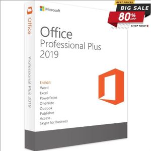 BUREAUTIQUE À TÉLÉCHARGER Office 2019 Pro [ Livraison Express ].