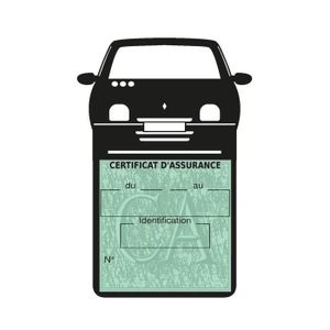 Rouge G/én/érique Etui Double Assurance Audi Porte Vignette adh/ésif Voiture Stickers Auto r/étro