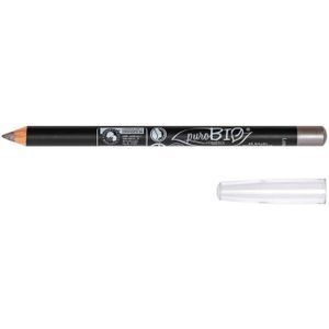 EYE-LINER - CRAYON Purobio Cosmetics Crayon Yeux Kajal 46 Gris Métal 1,3g