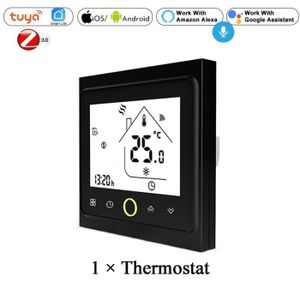 Demino Programmable Murale Thermostat dambiance numérique gaz Chaudière de Chauffage Régulateur de température Thermostat 5A LCD