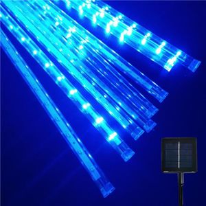 GUIRLANDE D'EXTÉRIEUR Guirlande solaire LED bleue de 30cm pour l'extérie