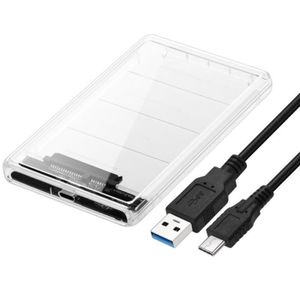 KOOTION Disque Dur Externe 250 Go SSD Ultra Mince Jusqu’à 550 Mo/s en  Lecture USB 3.1 USB Type-C Solid State Drive avec 2*câbles Portable pour
