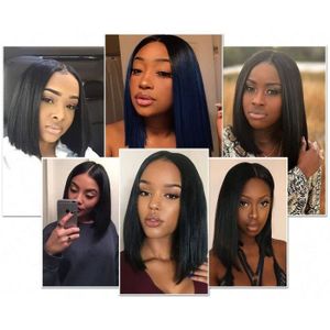Perruque naturelle bresilienne 100 cheveux humain full lace - Cdiscount