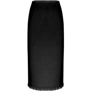 JUPE YIZYIF Femme Jupon sous Robe Jupe Sculptante Fond de Jupe Lingerie Sous-vêtement Type B Noir
