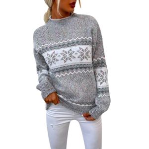 PULL Pull Femme Hiver Chic Chandail de Noël pour Femmes