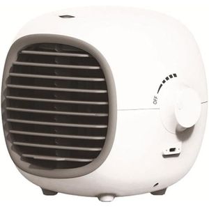 CLIMATISEUR MOBILE Ventilateur de climatiseur portable rechargeable pour pique-niques en plein air de bureau à domicile de voiture, Mini A113