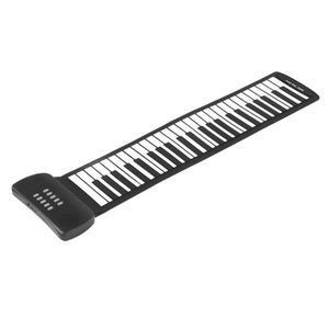 CLAVIER MUSICAL LAM-Roll Up Keyboard Piano Roll Up Piano 49 Touches Son Surround 4D USB Clavier Portable Alimenté par Batterie Piano pour Enfants