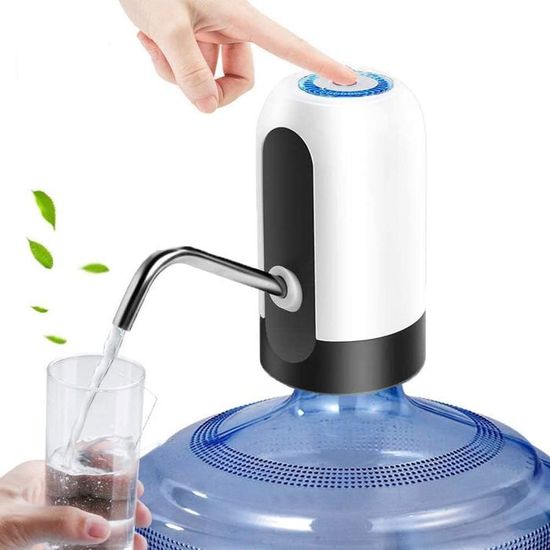 TIEMORE Distributeur Deau, Pompe à Eau Potable électrique, Pompe à Bouteille Deau électrique