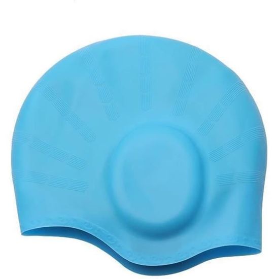 Limmys Bonnet De Bain Silicone - Unisexe, 100% Silicone Élastique, Confortable Et Anti-Chlore