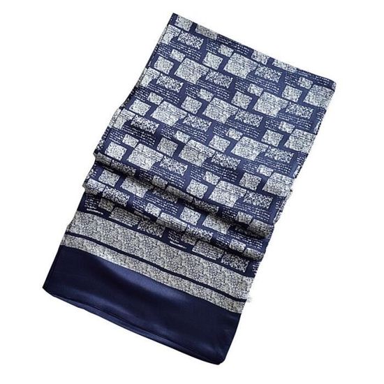 Hommes 100 % Pure Soie écharpe Paisley Polka Dot Algeria