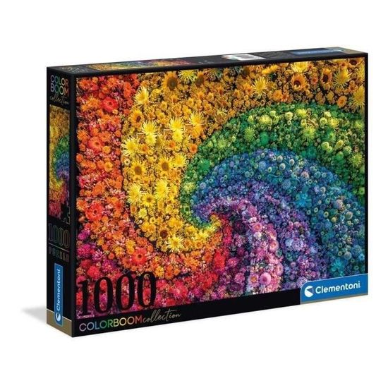 Puzzle - Clementoni - Colorboom collection - 1000 pièces - Couleurs vibrantes - Design original