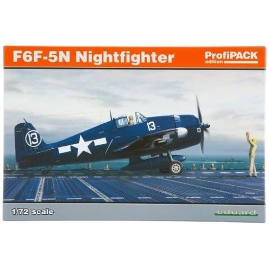 Maquette Avion Trumpeter 1/32 F6F-5N Hellcat + Détails Eduard - Neuf